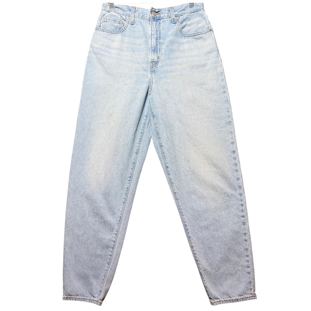 Levi's High Loose Taper Women 29 Light Wash High Rise Mom Jeans
